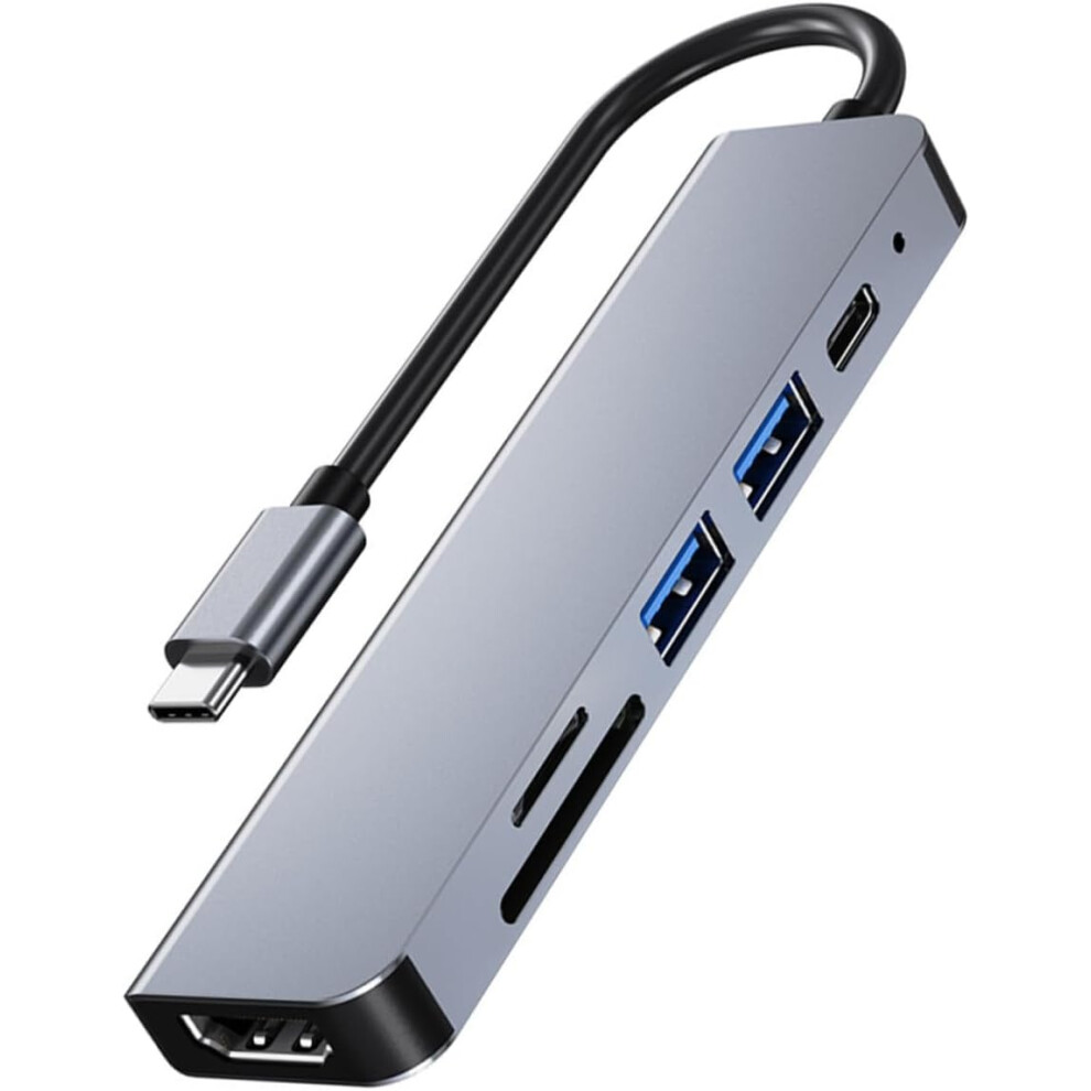 Type Hub Ports Multi Port Hub For Laptop Phone Tablet Pd Fast Charging Compact Design Type Expansion Dock For More 5426217852396