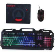 Sturdy Metal Gaming Keyboard and Mouse High Performance Mechanical Gaming Keyboard Rgb Backlighting