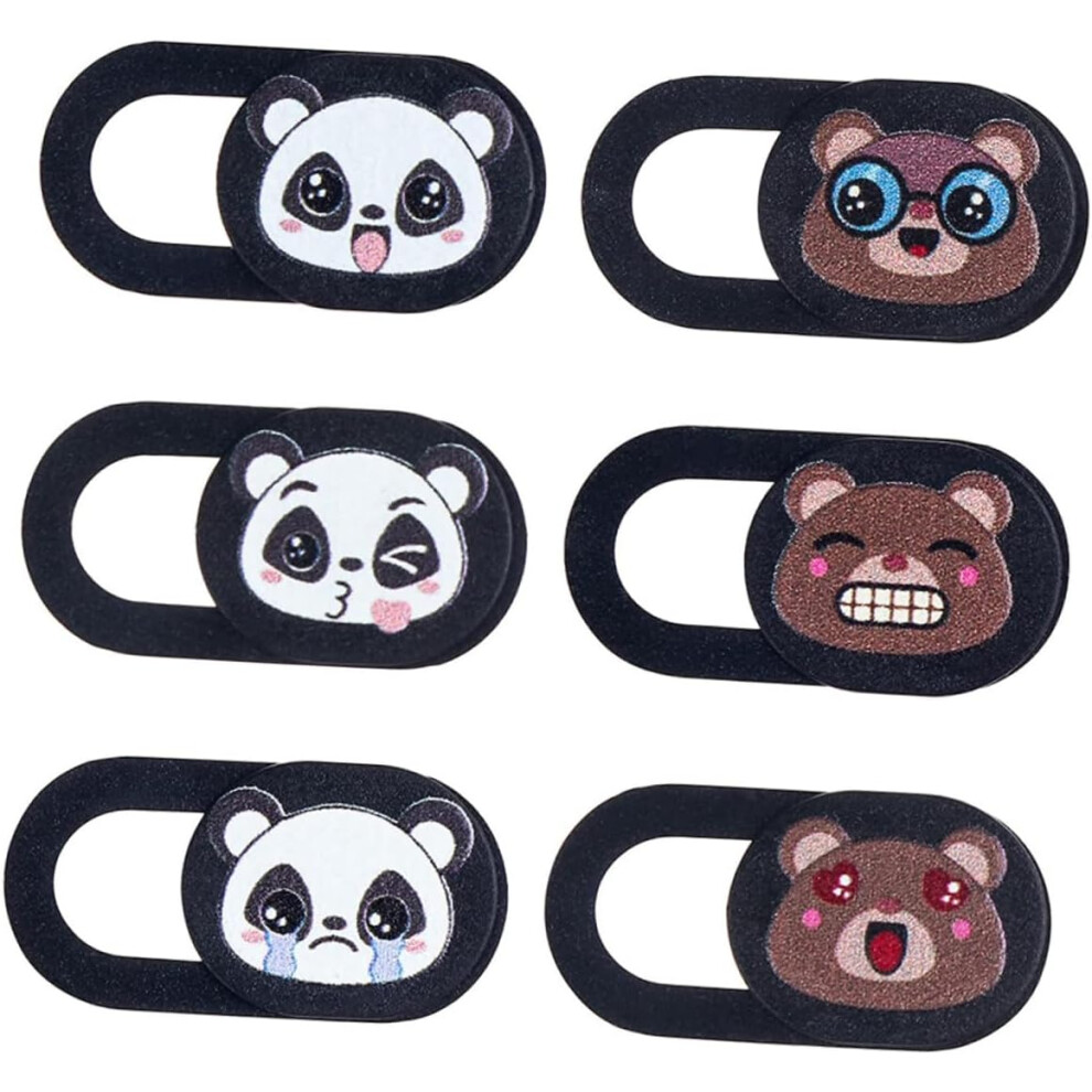 Laptop Webcam Cover Privacy Slider 6Pcs Abs Plastic Camera Cover Removable Slide Light 5426217853928