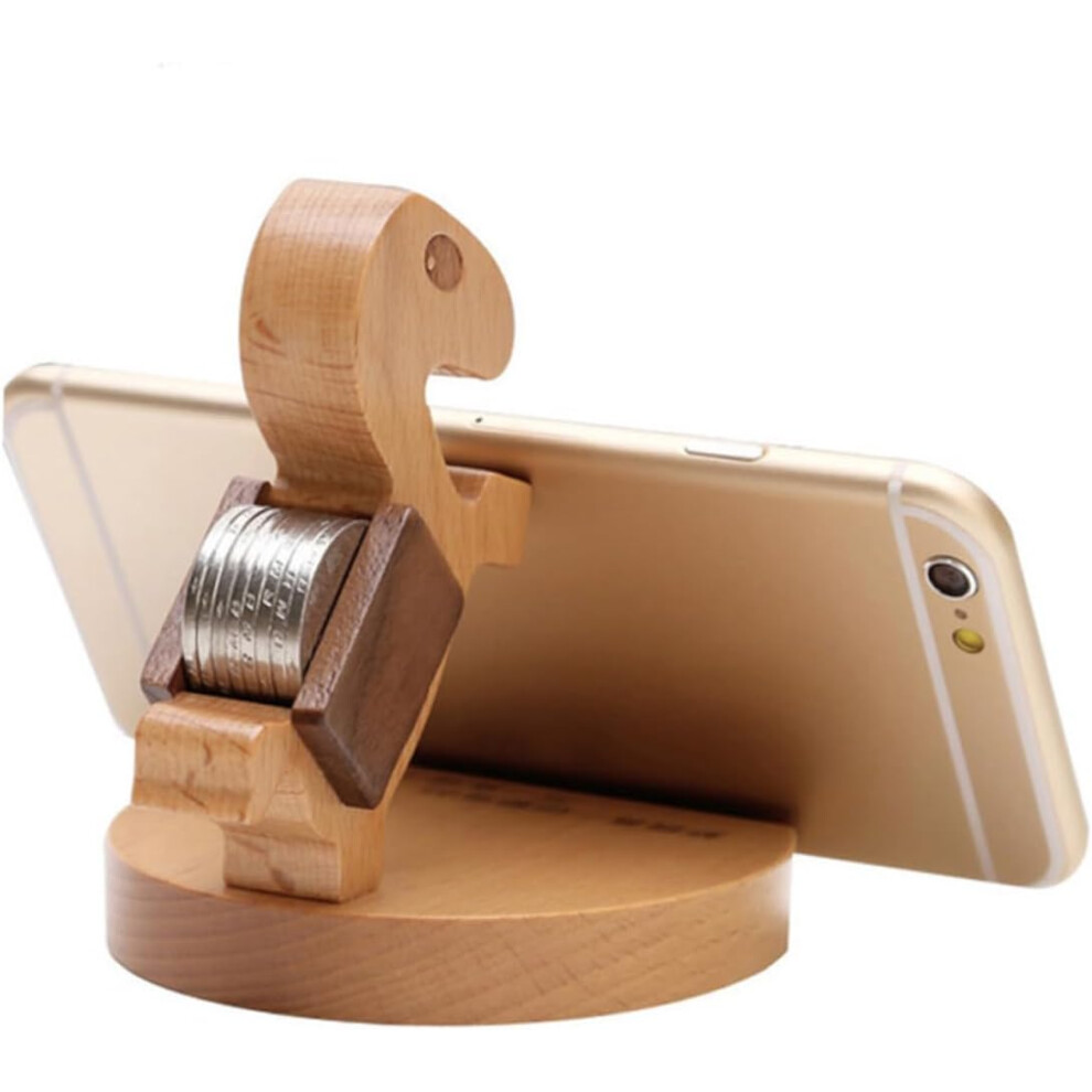 Wood Phone Stand Desktop Mobile Phone Holder Wooden Tablet Table Holder 5426217855007