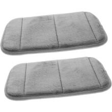 Office Keyboard Elevator Desk Pad Wrist Rest 2 Pack Memory Foam Mouse Mats