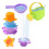 Plastic Stacking Cups Watering Can Set For Children-5pcs green 1