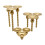 Iron Taper Candle Holders Decorative Candle Stands for 1