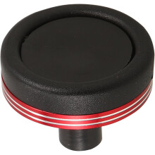 Fishing Pole Caps Metal Fishing Rod End Protectors Red Universal Size Comfortable Fit Fishing Rod Accessories