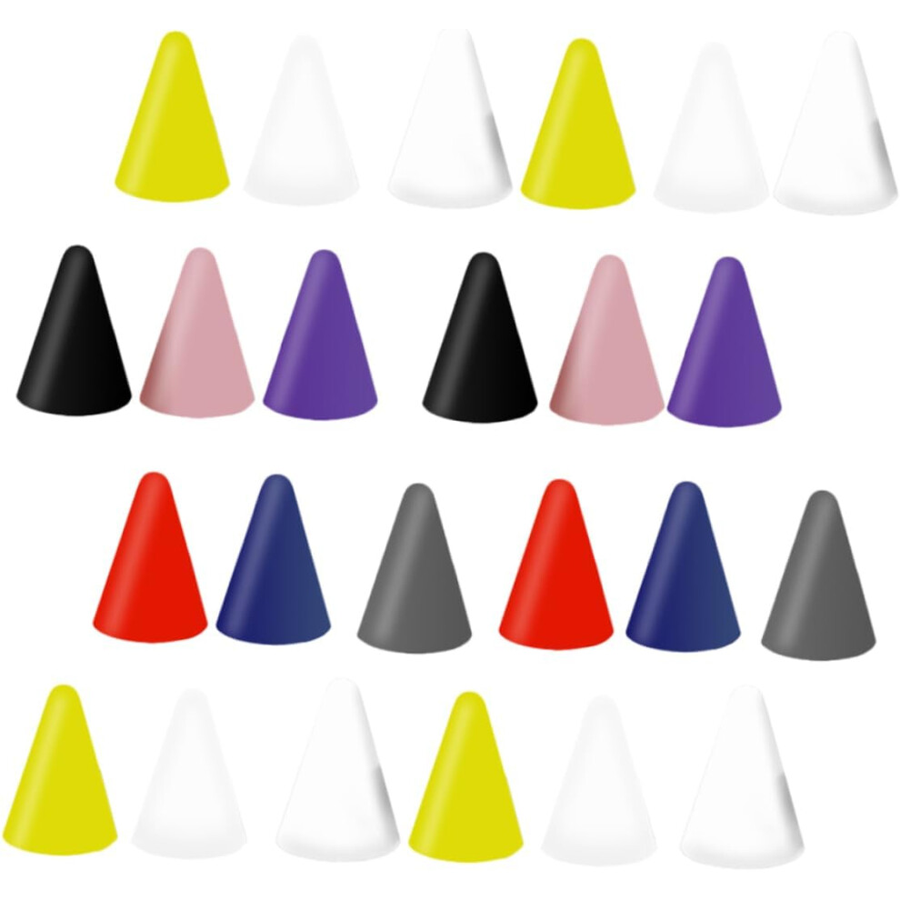 45Pcs Replacement Silicone Stylus Pen Tip Cover Compatible For Apple Pencil 1/2 7426217839579