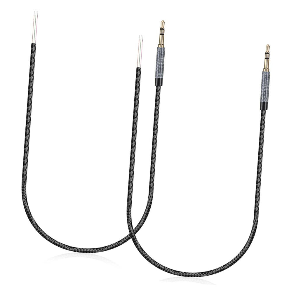 Auxiliary Cord For Headphones 3.5Mm Stereo Cable Braided Audio Cable For Microphones And Speakers 7426217836387