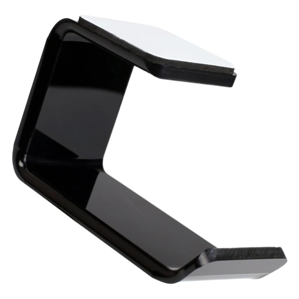 Acrylic Headphone Hook Holder Self Adhesive Hanger For Desk Or Wall Headset Storage Rack Sleek Design 7426217837810