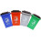 1 Set Trash Can Teaching Early Education Vehicles Garbage Trash Cans 1