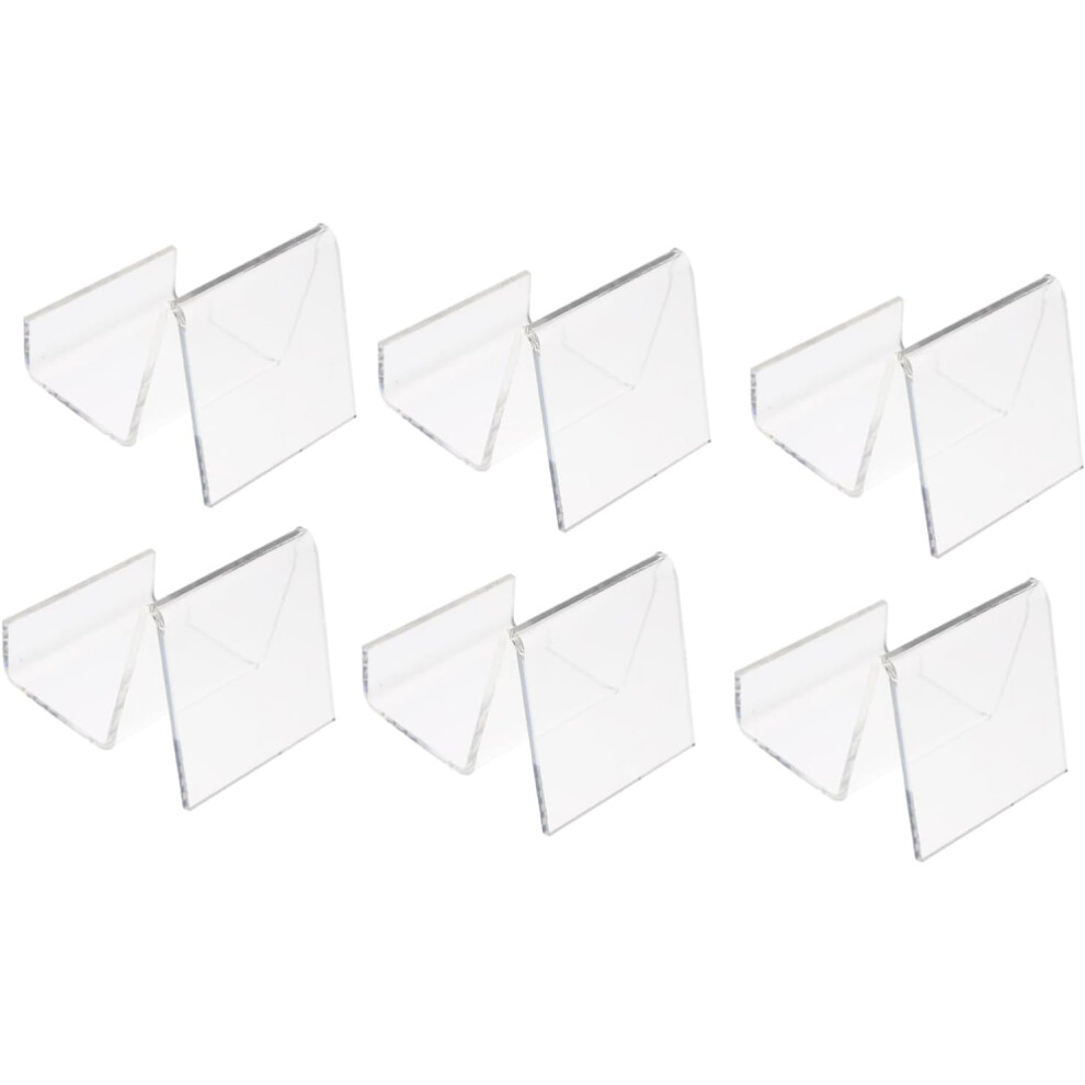 Photos - Other Furniture HKHBJS Headphone Organizer Desk Stand 6 PCS Acrylic Headset Storage Rack for Phone Display 