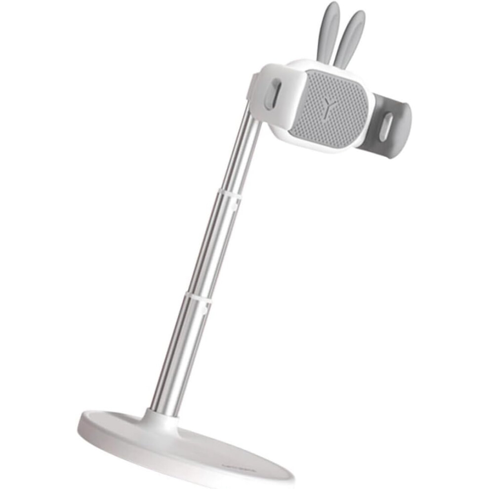 Sturdy Mobile Phone Stand Heavy Duty Construction Adjustable Height Non-Slip Pad For Scenarios 7426217835731