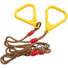 Gymnastic Rings Safe Indoor Pull Up Handles for Non Slip Exercise Rings Indoor Gym Rings Supports for Home Fitness Training