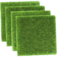 DIY Lawn Turf Decoration Sand Table Fake Turf Mat Cuttable Turf for Sand Table