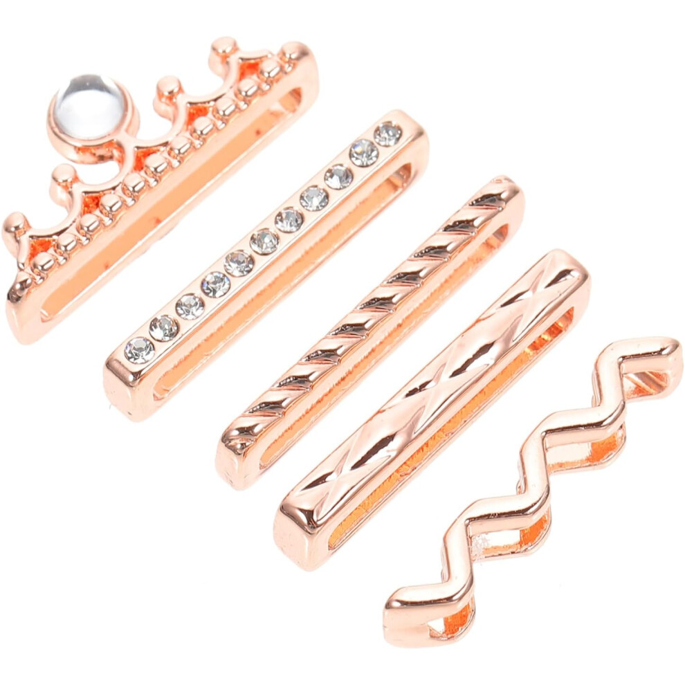 Watch Watch Compatible 5Pcs Silicone Watchband Charms Exquisite Decorative Rings Watch Strap Ornaments Sturdy Fashion Light 7426217810226