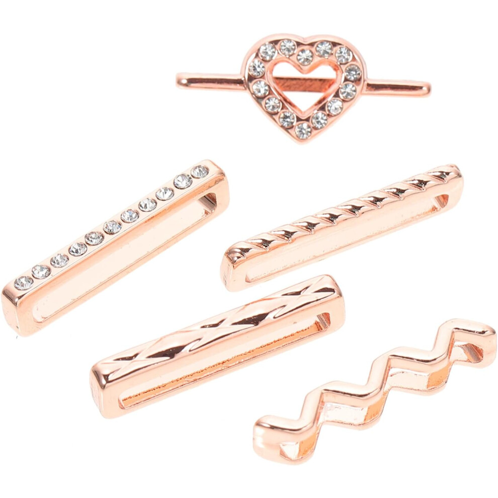Replacement Strap Loop For Silicone Watchband 5Pcs Watch Strap Charms Decorative Alloy Rings For Watch Parts 7426217810257