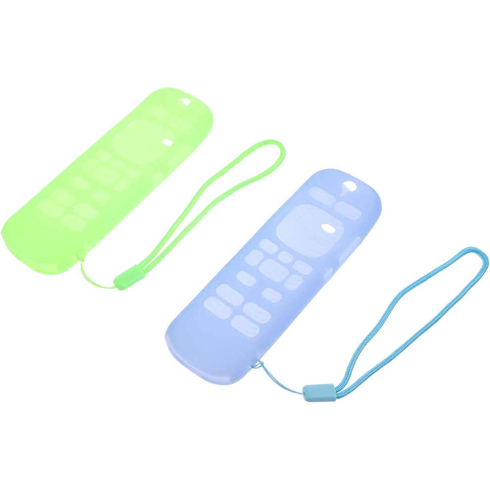 Silicone Shockproof Cover For Voice Remote The Protective Case For Remote Controller Remote Cover Sleeve Dark 7426217808308