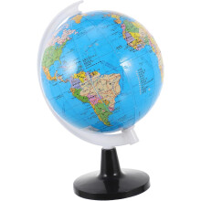 Globo terrestre per ragazzi e ragazze con supporto, globo da tavolo ad alta definizione, Learning Supply