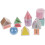 Interactive Geometric Solids for Kids 3d Shapes Math Sorting Blocks Set by Colorful Counting Cubes for Classroom 1