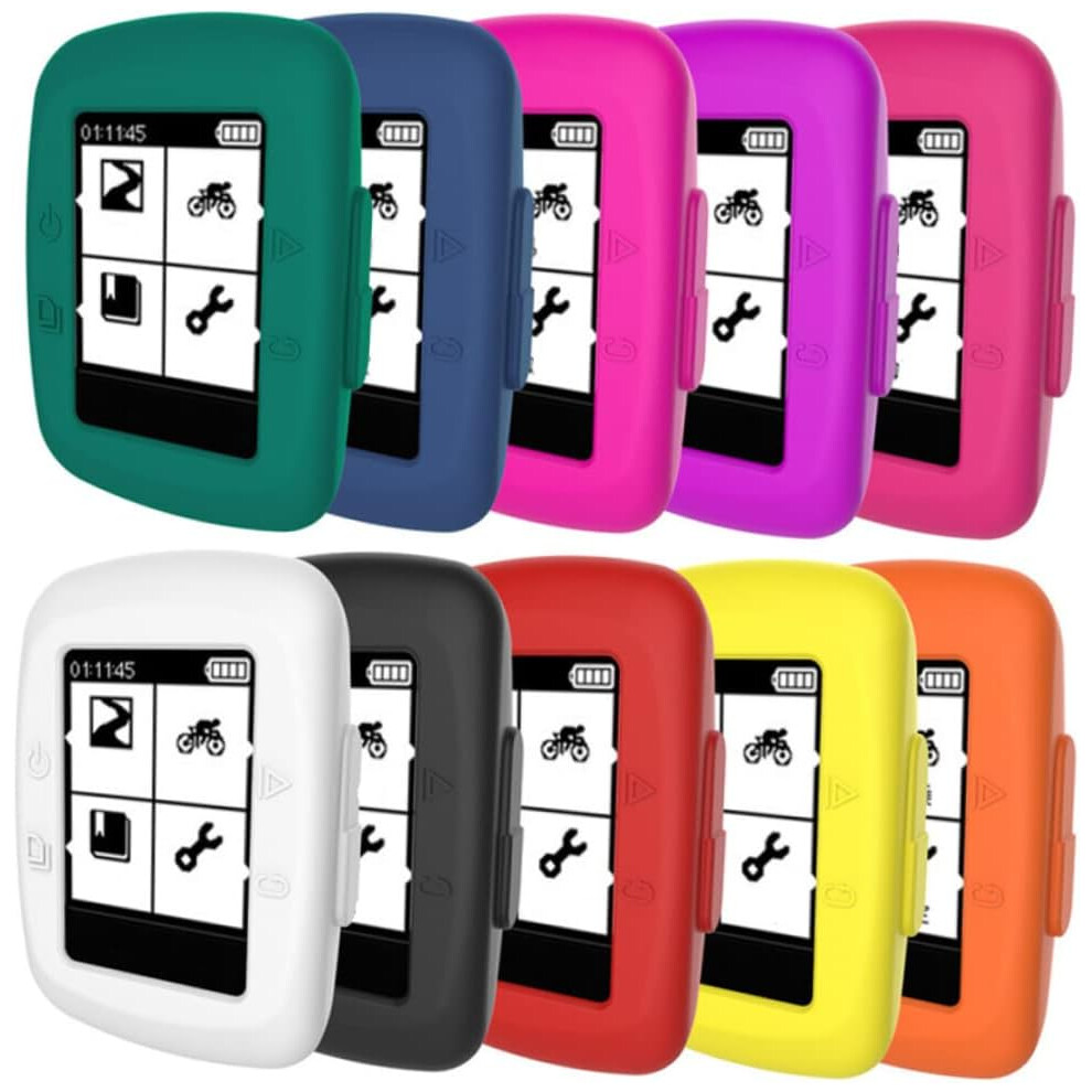 200/500 Smartwatch Case Fashion Watch Cover Protective Shell For Edge 200 Simple Design Yellow 5426217809369