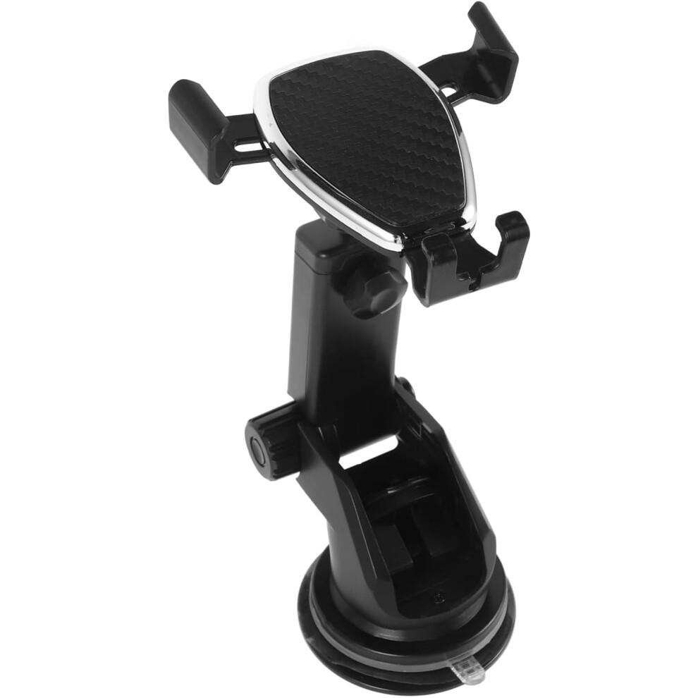 Car Phone Holder Metal Bracket Abs Base 4.7-6 Inch Cup Desktop Stand 270 Rotation Black 5426217760103