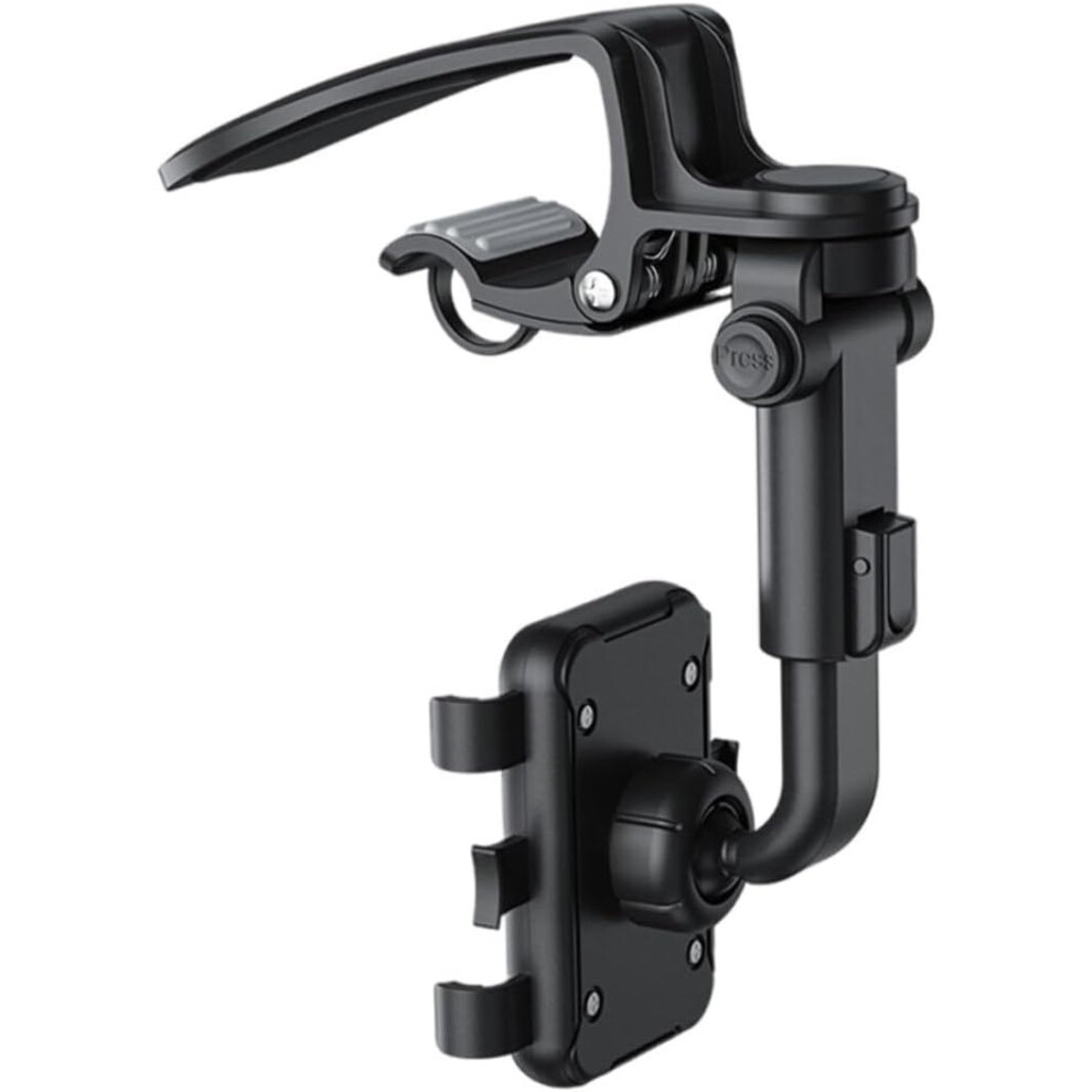 Car Phone Holder For Dashboard Universal Sun Visor Clip Mount Adjustable Gps Holder 5426217760035