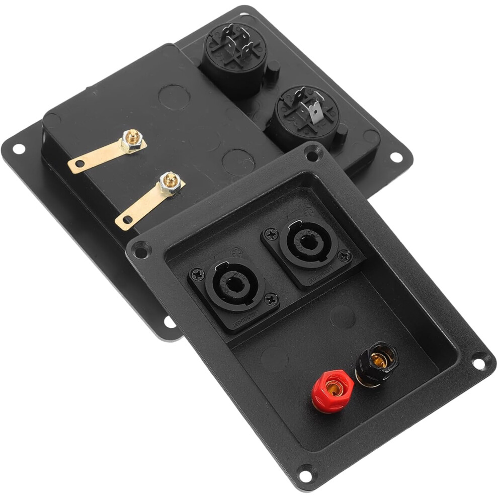 2Pcs Speaker Box Terminal Replacement Spring Connector Set For Subwoofer And Audio Systems Compatible 5426217748149