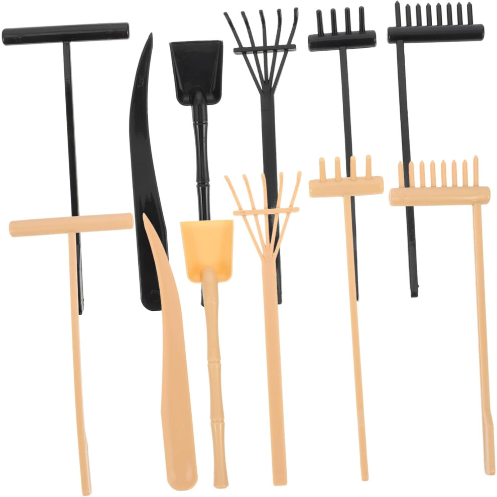 12Pcs Zen Garden Tools Set Sand Tray Rakes For Meditation And Relaxation Includes 6 And 6 Rakes 5426217746442