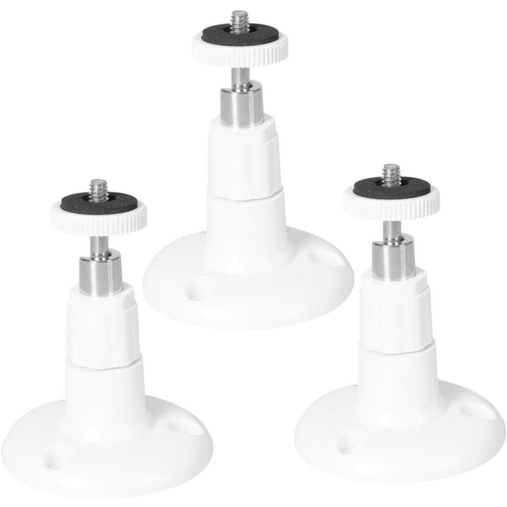 3Pcs Camera Mounting Bracket Wall Mount For Security Cameras Monitor Bracket Easy Installation For Indoor/Outdoor Use 5426217747913