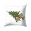 Taie d'oreiller monstre vert de Noël pour reine 1