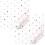 Gift Wrapping Paper Gold White Polka Dots 1 Roll 1