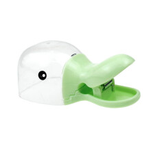 Cuillère pour nourriture pour animaux écologique en ABS vert (1 pièce)