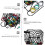 1 Set Bingo Machine Game Plaything Bingo Cage Fun Tabletop Game Bingo Machine Kit 6