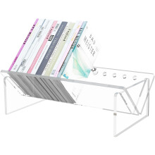 Pine Wood Tilted Desk Bookshelf – 1 Pack