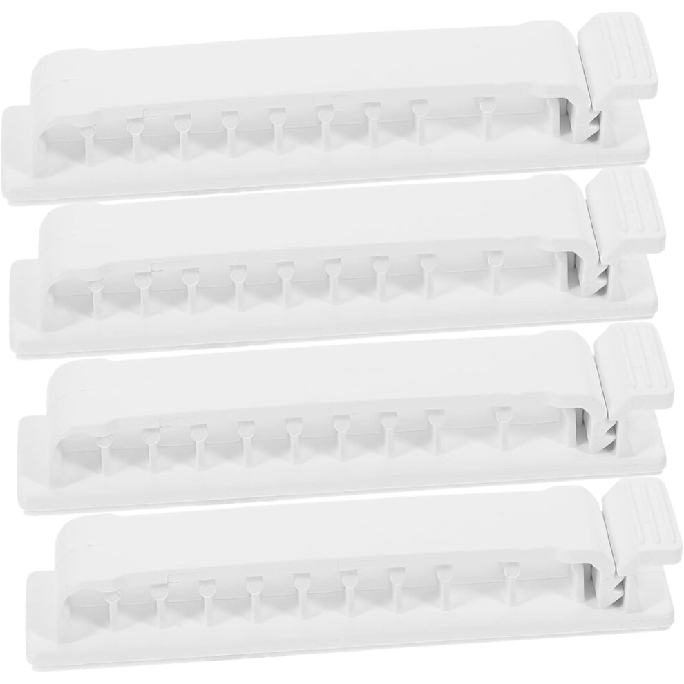 4Pcs Desktop Cable Management Clips Self Adhesive Cord Organizer 5426217744318