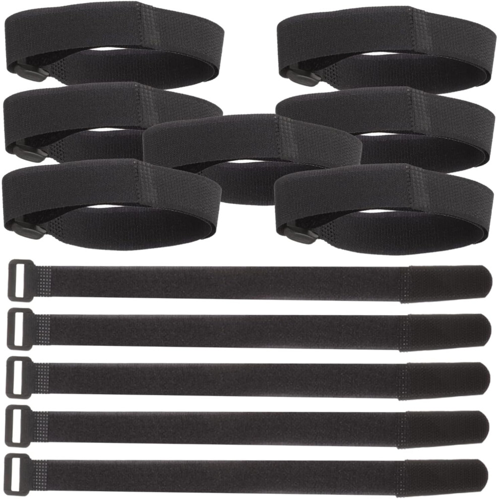 12-Pack Reusable Fastening Cable Ties Buckle 30Cm Nylon Straps For Management 5426217743786