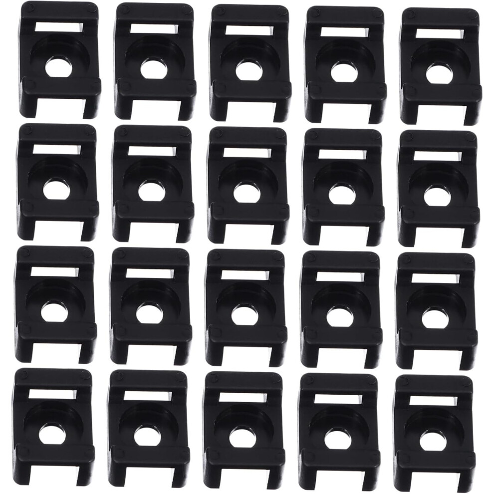 120Pcs Cable Tie Base Mounts Saddle Tie Mounts 5426217743755