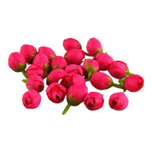 Boutons de roses artificiels réalistes (100 pièces)