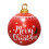 Boule de Noël gonflable YOBOLK 60 cm 1
