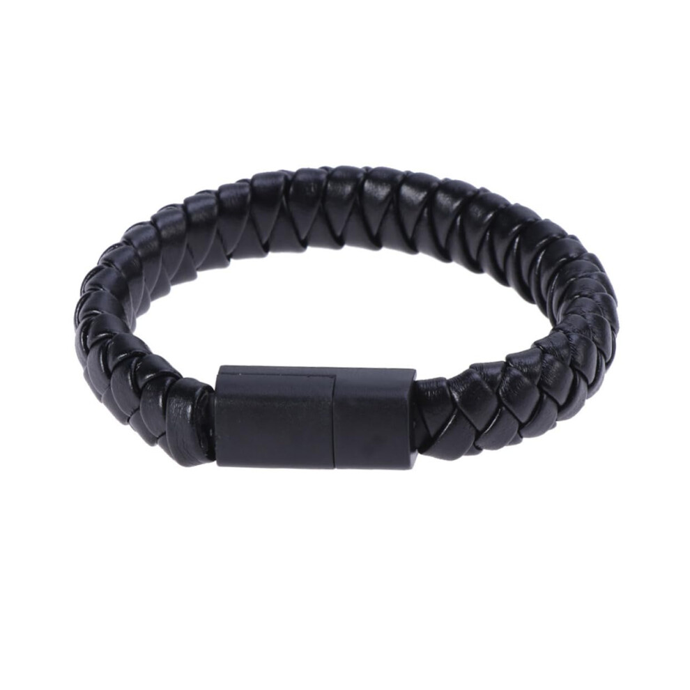 20Cm Braided Usb Type C Data Charging Cable Portable Type C Cord Black 5426217736443
