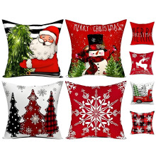 Housses de coussin de Noël 45 x 45 cm (18 x 18 pouces) - Lot de 4
