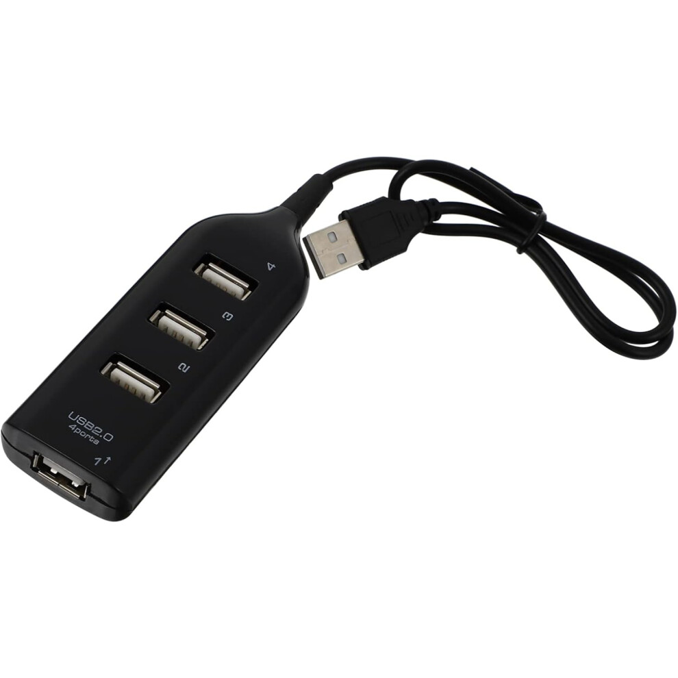 Mini Usb 2.0 Hub 4-Port Usb For Laptops Computers More Versatile Usb Hub Fast Data Transfer 5426217734616