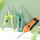 Ciseaux de taille en acier inoxydable orange 16,7 cm 1