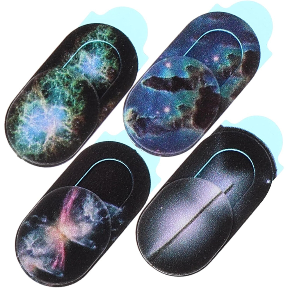 Laptop Camera Cover Slide Webcam Privacy Lens Protector 4Pcs Set Universal Fit Protect Your Privacy 5426217734104