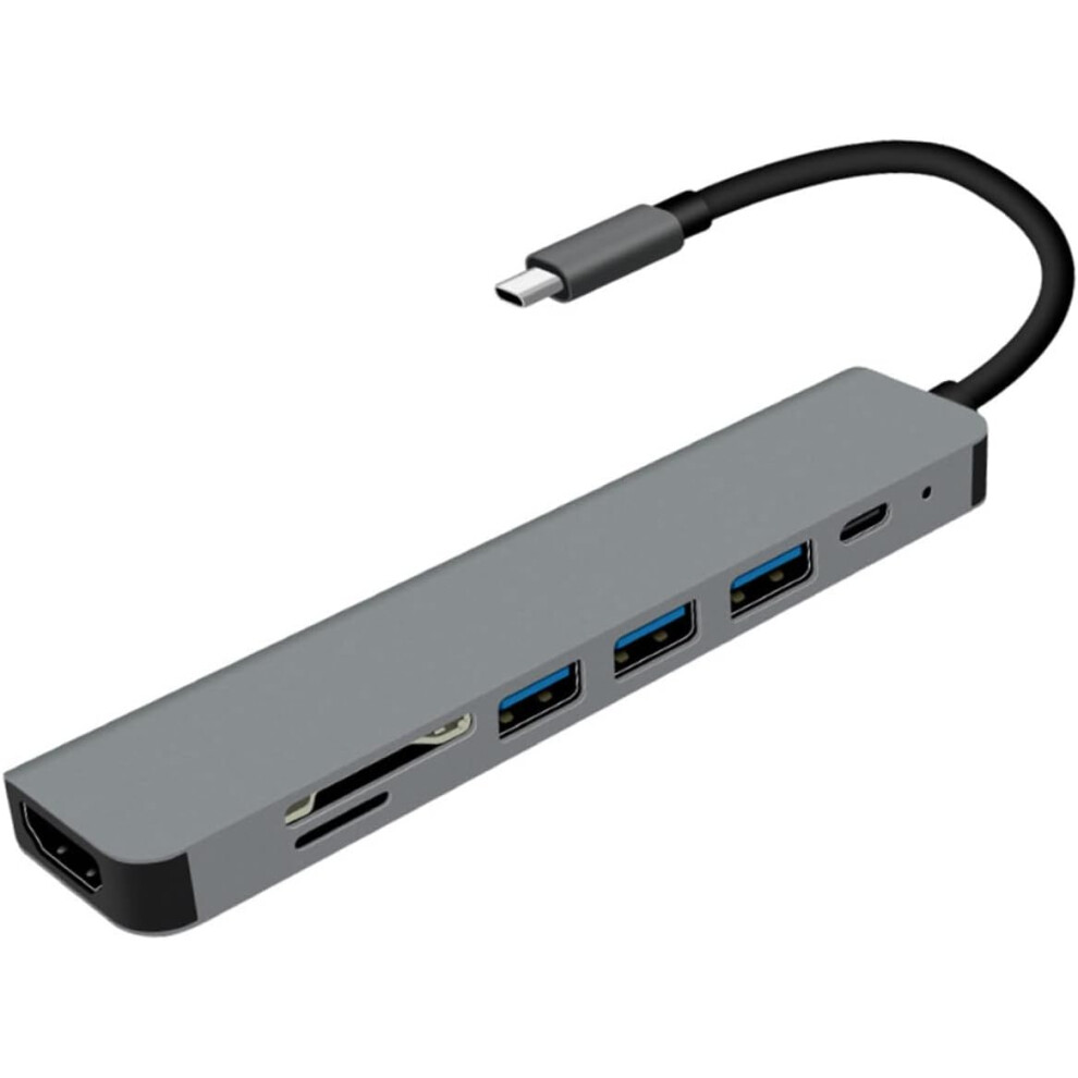 Port Type Hub Multifunctional Data Hub With For Laptop Pd Charging And Video Output Versatile Dock Holder For All Devices 5426217732636