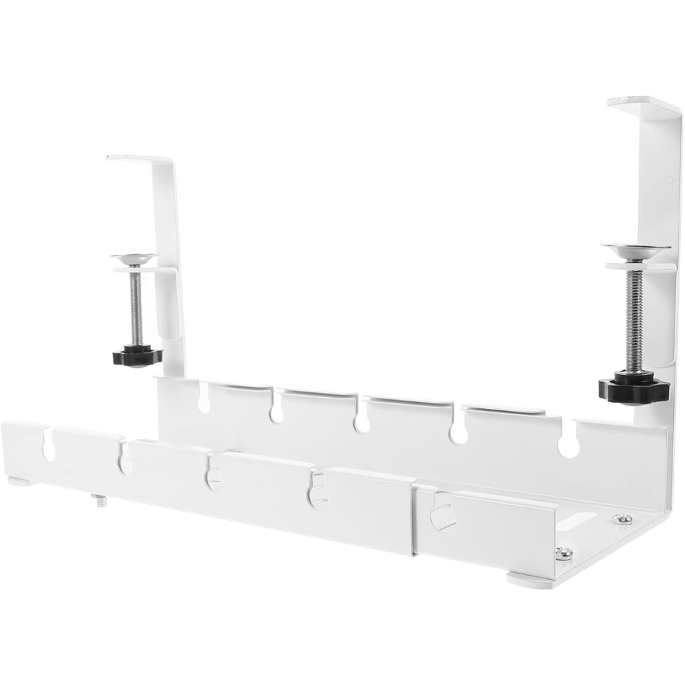 Office Desk Wire Organizer Under Desk Cable Storage Rack For Tidy Cord Management 5426217731660