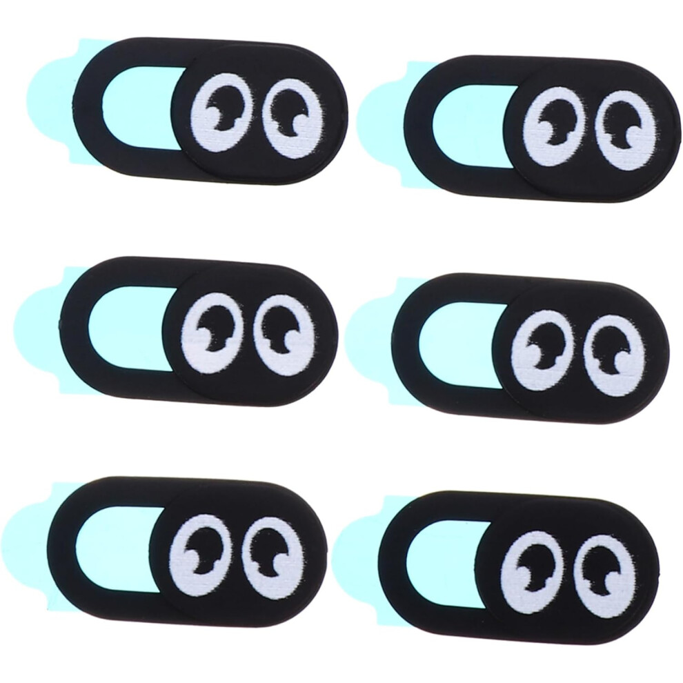 Webcam Protective Cover 6Pcs Privacy Sticker Webcam Cover For Laptop Phone Cameras 5426217732100