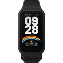 (Black) XIAOMI Smart Band 9 Active, 1.47-inch 60Hz display, 18-day battery, 50 sports modes (black/pink/purple/green)