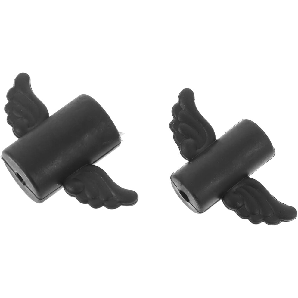 Charging Cable Saver Cable Saver For Braided Protector Flexible Cord Cover Cartoon Wing Design Cable Protector Black 5426217731059