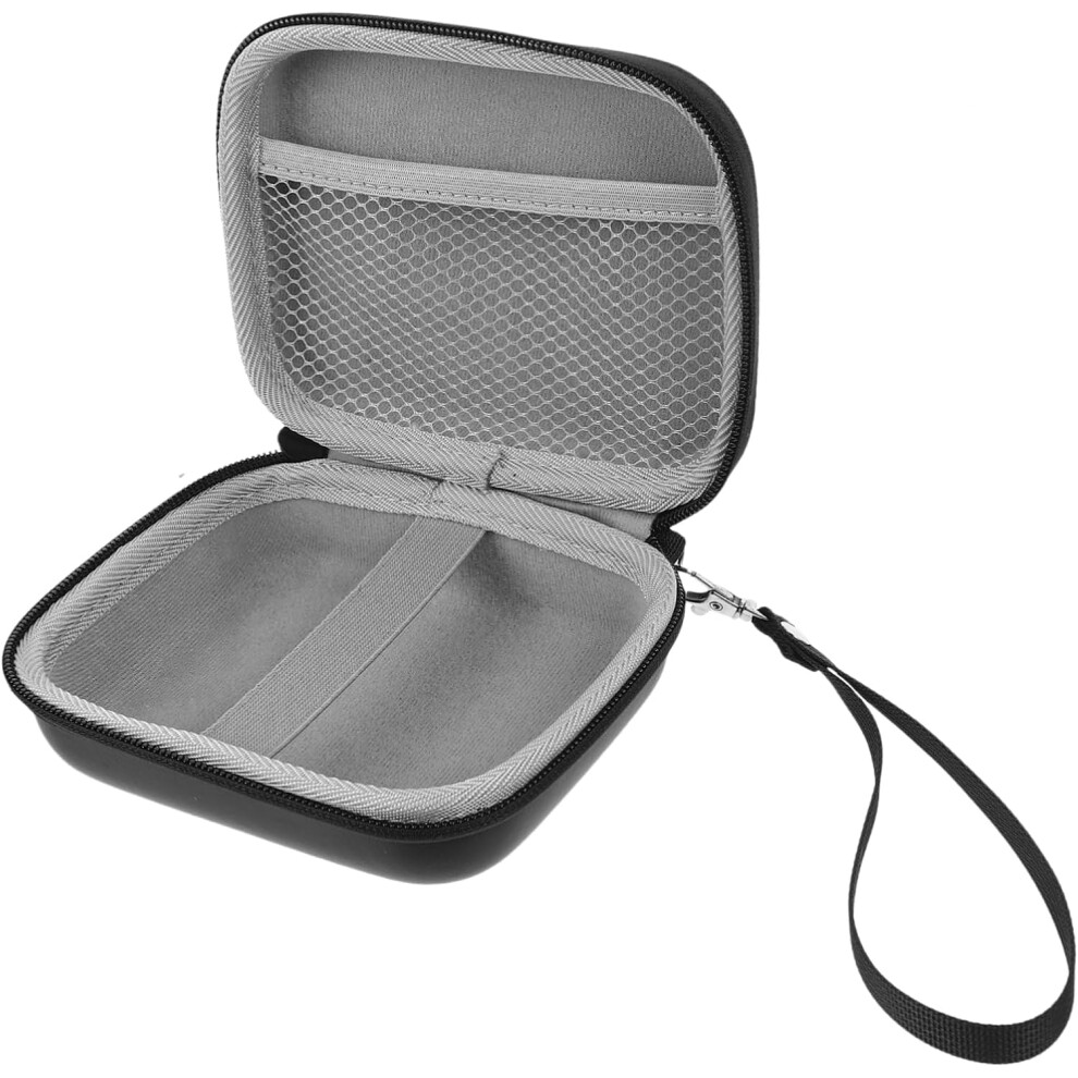 Portable Headphone Storage Box Cord Organizer Bag For Travel Usb Cable Organizer Electronic Earphone Organizer Black 5426217731387