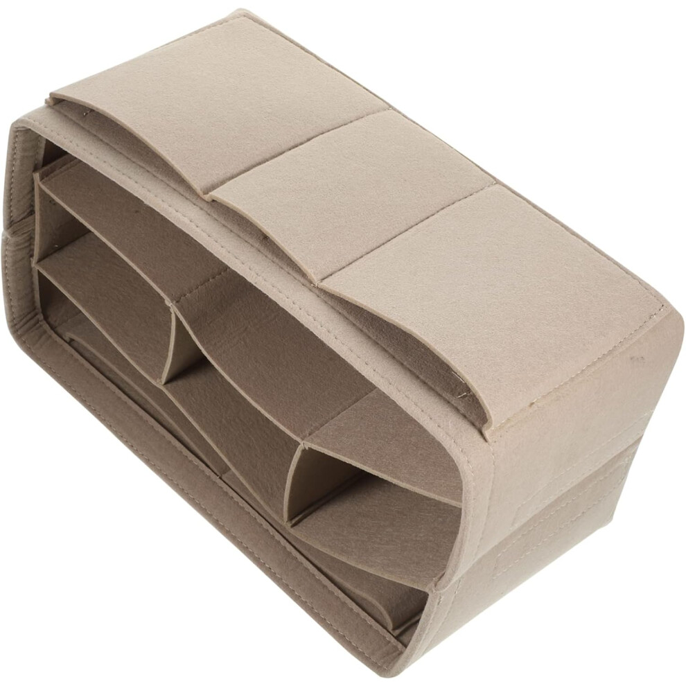 Hbhkjs Makeup Bag Felt Bag Makeup Case Cosmetic Container Felt Storage Bag