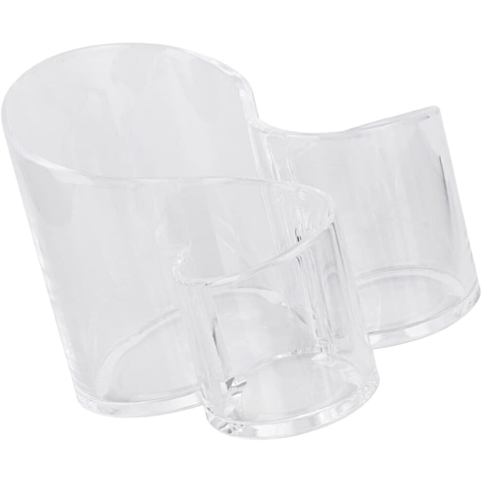 Hbhkjs White Makeup Brush Holder Makeup Brush Storage Tube Waterproof Dustproof Safe For Your Cosmetics